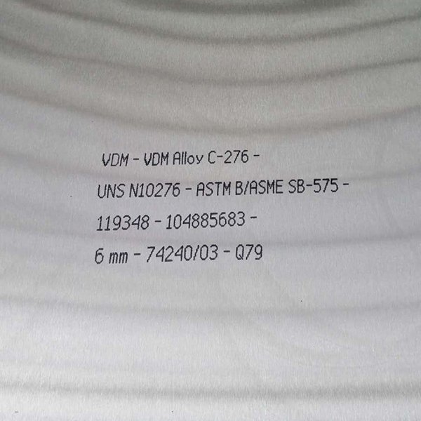 N10276/C276 N10276/C276